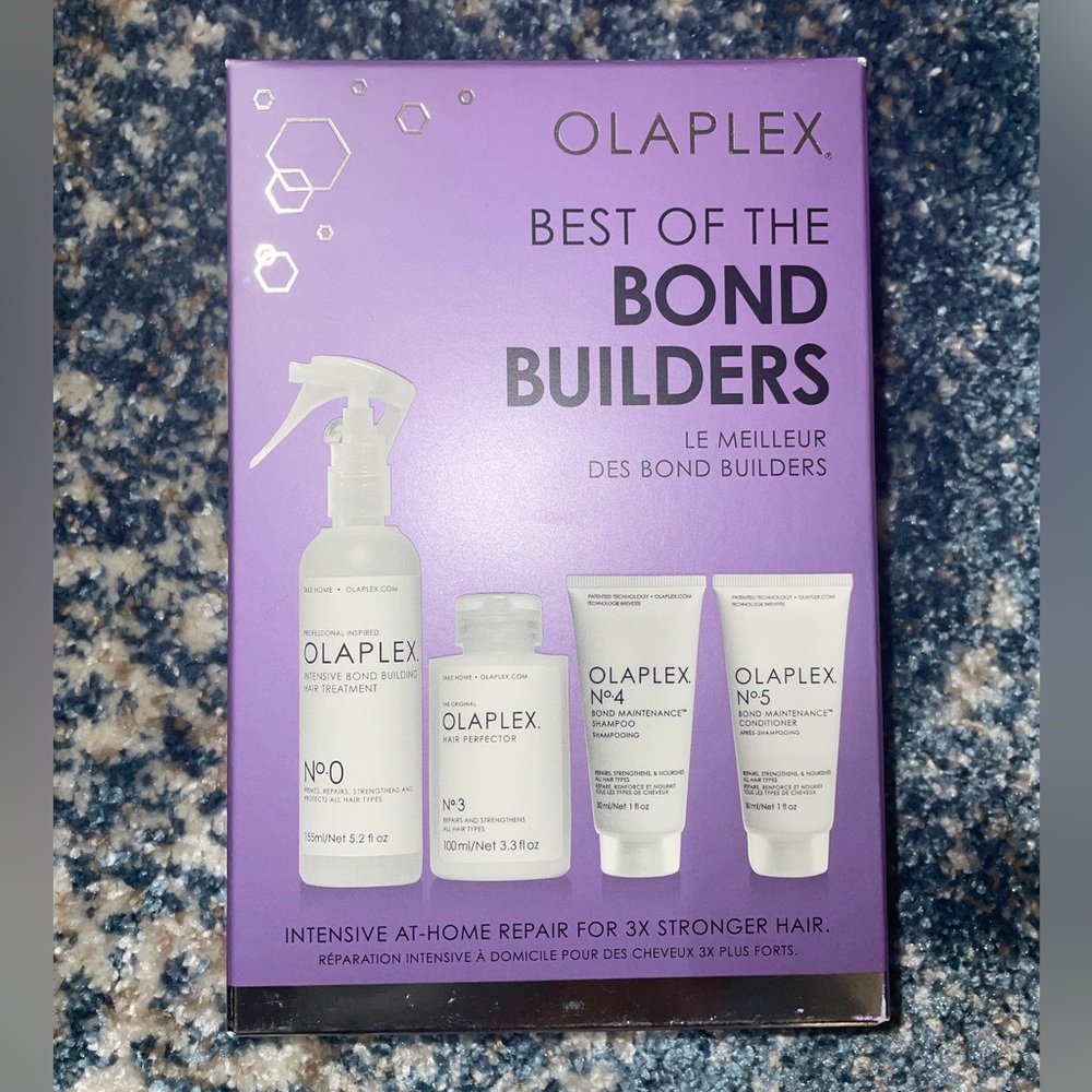 Olaplex best of the bond builders hair shampoo conditioner repair gift set NEW